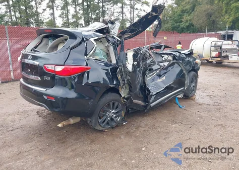 2013 Infiniti Jx35 z USA, uszkodzony, nr VIN 5N1AL0MM8DC315184